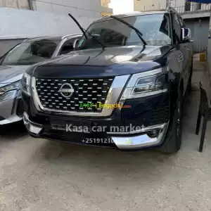 Make:Nissan Model:Patrol  Platinum Year:2021Body Type:SUVEngine:V6 5.6LDrive Type:4WDFuel Price in Ethiopia